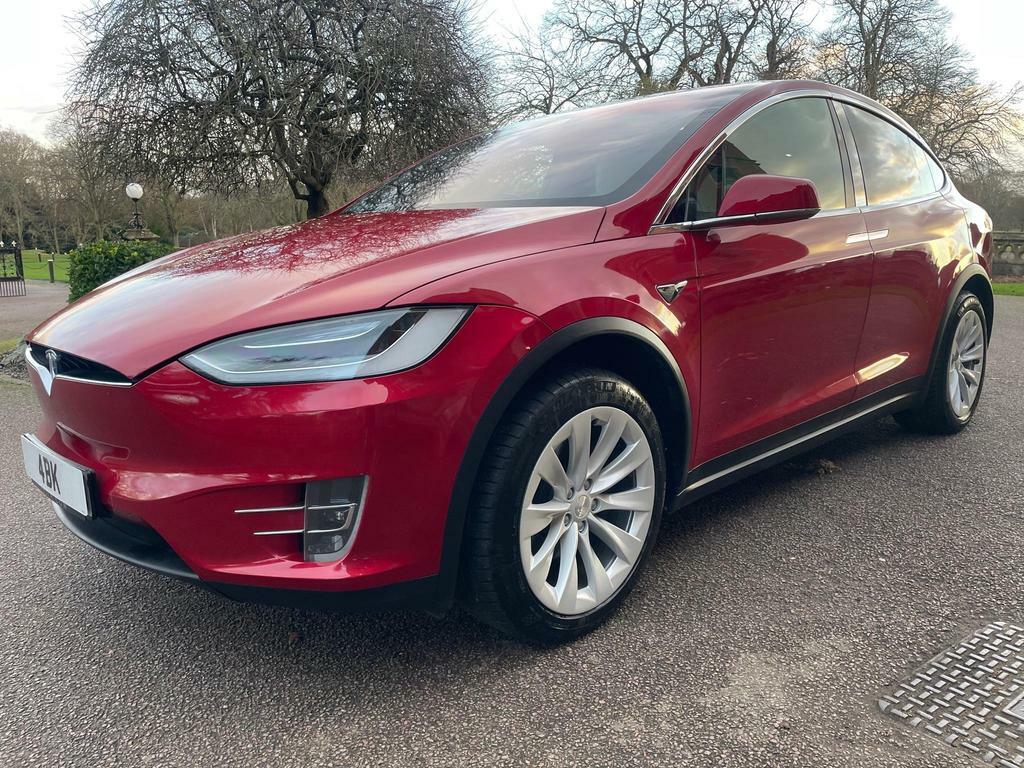 Tesla Model X Dual Motor Long Range Plus 4Wde Red #4