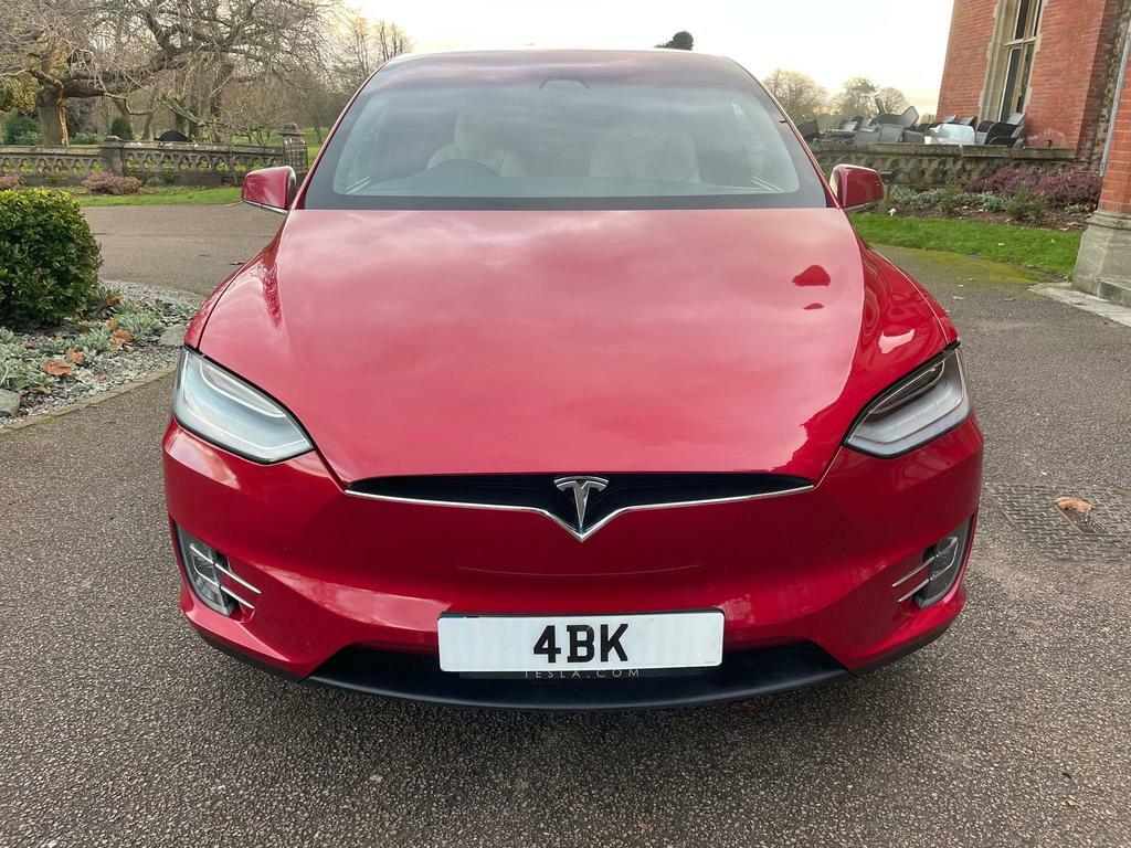 Tesla Model X Dual Motor Long Range Plus 4Wde Red #5