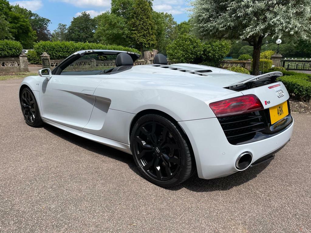 Audi R8 5.2 Fsi V10 Spyder S Tronic Quattro Euro 5 Grey #3