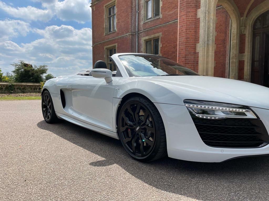 Audi R8 5.2 Fsi V10 Spyder S Tronic Quattro Euro 5 Grey #5