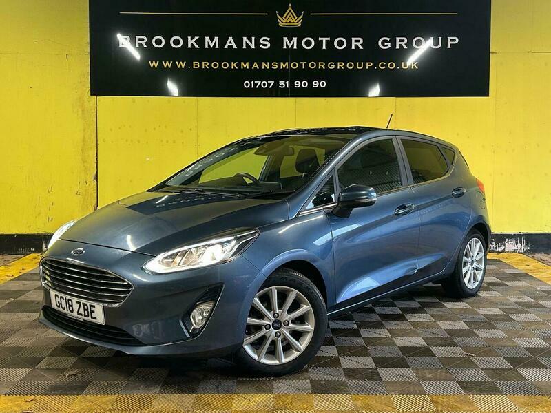 Ford Fiesta 1.0T Ecoboost Titanium Euro GC18ZBE Blue #2