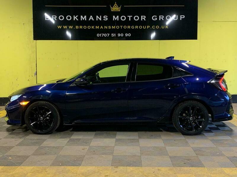 Honda Civic 1.0 Vtec Turbo Ex Blue #5
