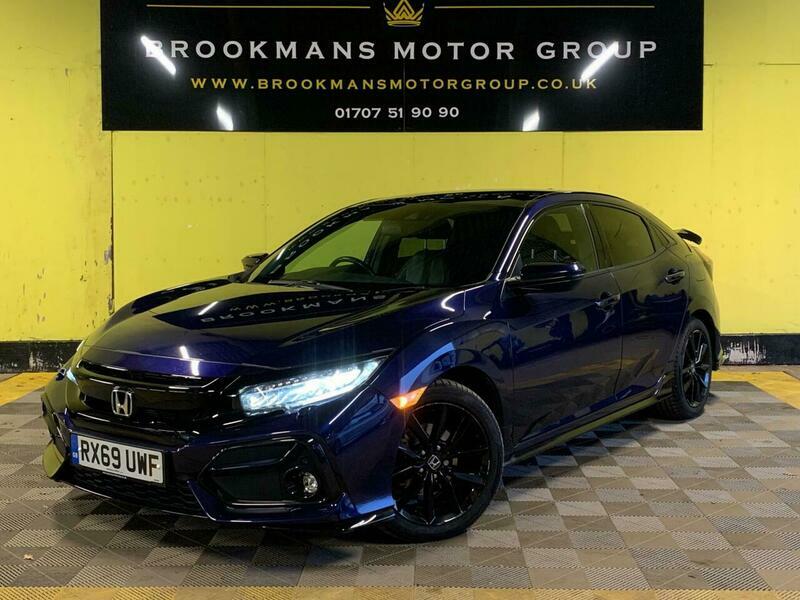 Honda Civic 1.0 Vtec Turbo Ex Blue #2