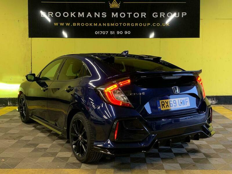 Honda Civic 1.0 Vtec Turbo Ex Blue #6