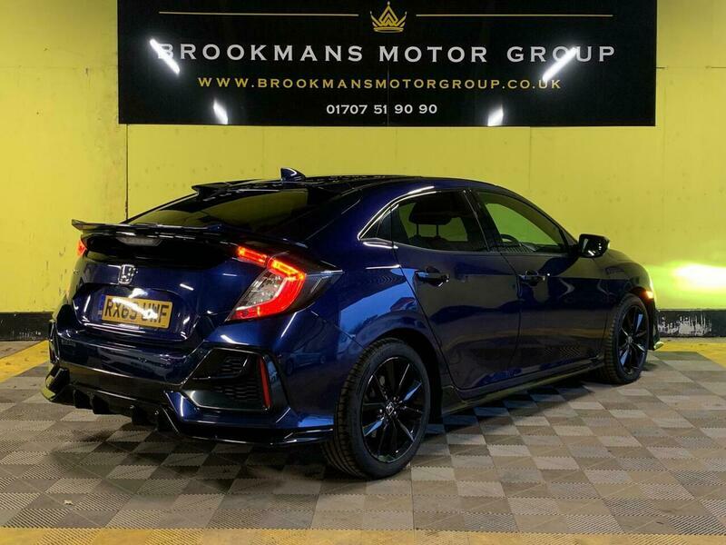 Honda Civic 1.0 Vtec Turbo Ex Blue #3