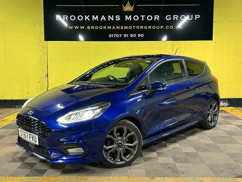 Ford Fiesta 1.0T Ecoboost St-line X ST67FVU Blue #2