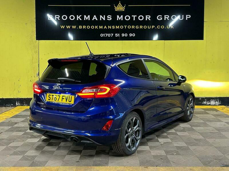 Ford Fiesta 1.0T Ecoboost St-line X ST67FVU Blue #3
