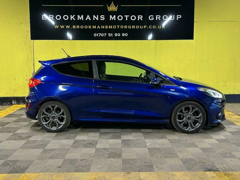 Ford Fiesta 1.0T Ecoboost St-line X ST67FVU Blue #4
