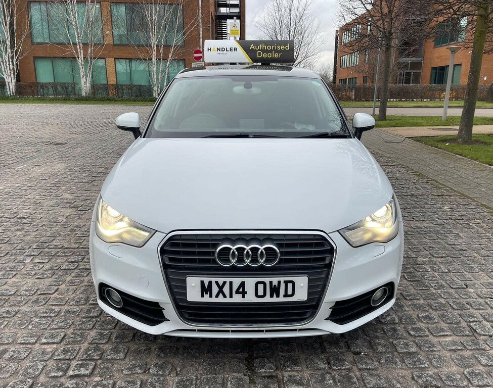 Audi A1 1.4 Tfsi Cod Sport Sportback Stronic5dr MX14OWD White #2