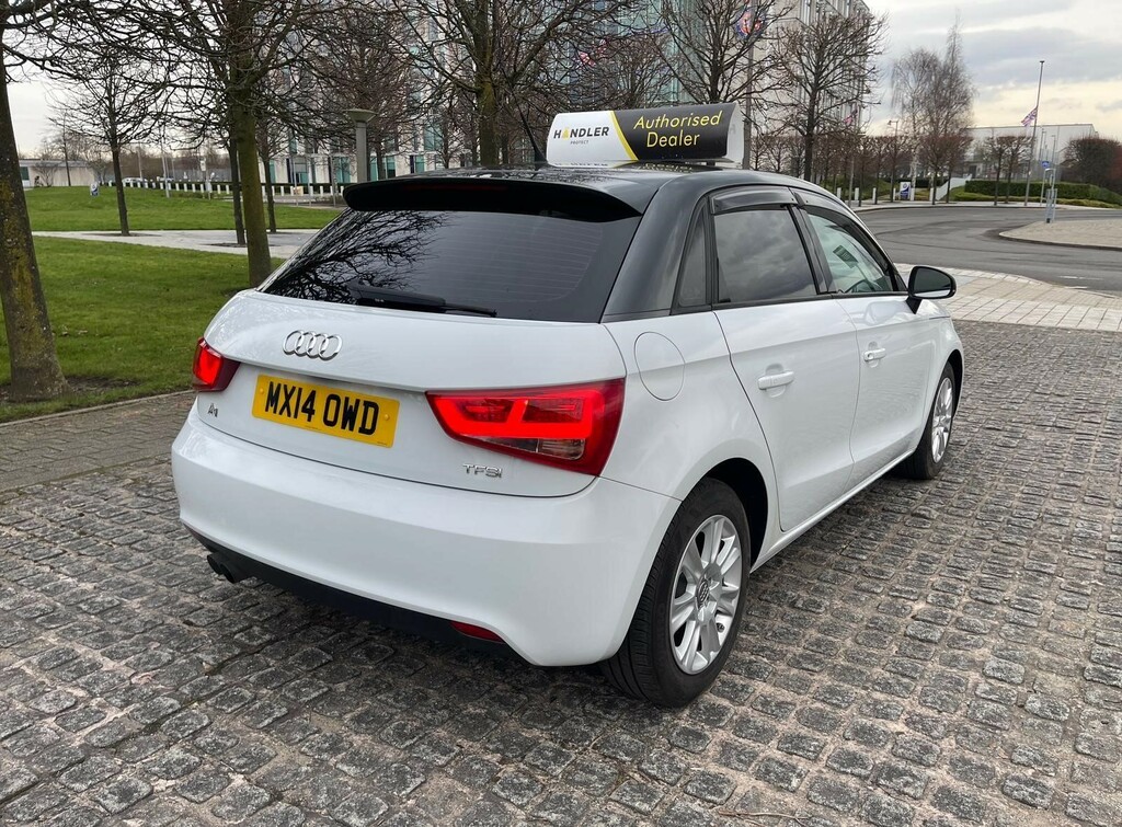 Audi A1 1.4 Tfsi Cod Sport Sportback Stronic5dr MX14OWD White #6