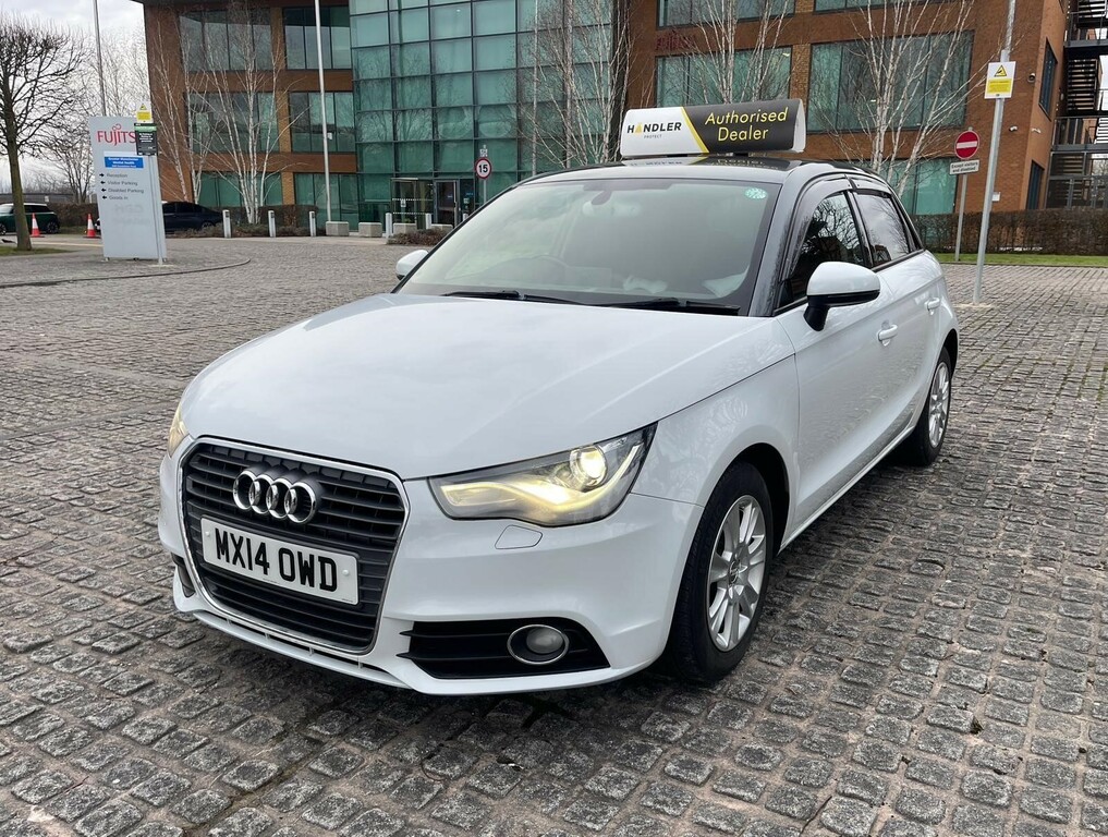 Audi A1 1.4 Tfsi Cod Sport Sportback Stronic5dr MX14OWD White #3
