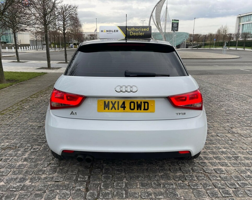 Audi A1 1.4 Tfsi Cod Sport Sportback Stronic5dr MX14OWD White #5