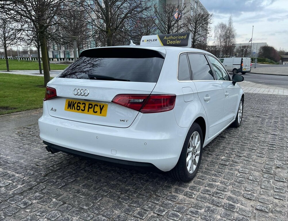 Audi A3 1.4 Tfsi Cod Sport Sportback S Tronic E MK63PCY White #6