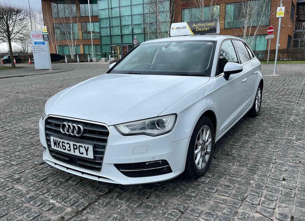 Audi A3 1.4 Tfsi Cod Sport Sportback S Tronic E MK63PCY White #3