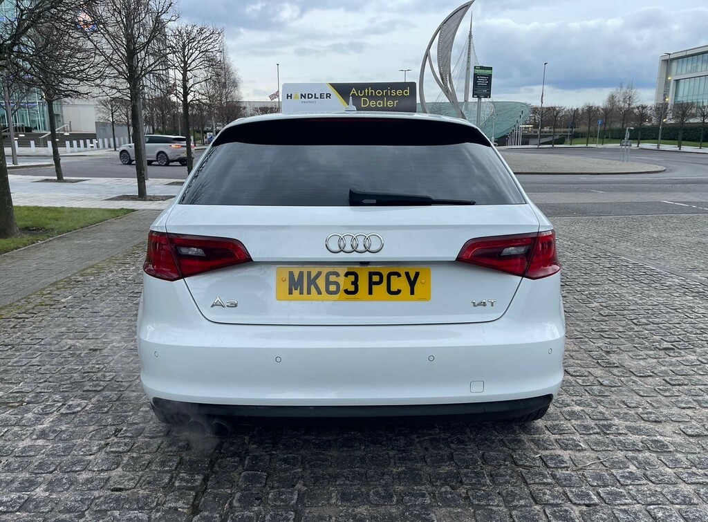 Audi A3 1.4 Tfsi Cod Sport Sportback S Tronic E MK63PCY White #5