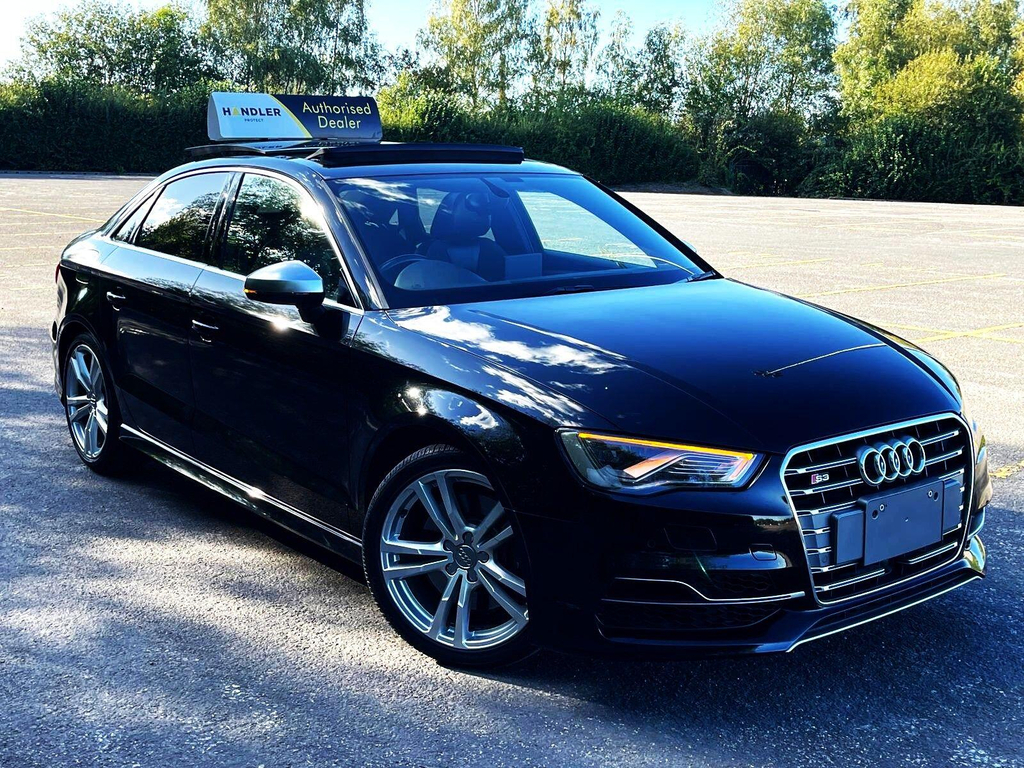 Audi S3 2.0 Tfsi Saloon S Tronic Quattro Euro 6 MX15UCW Black #2