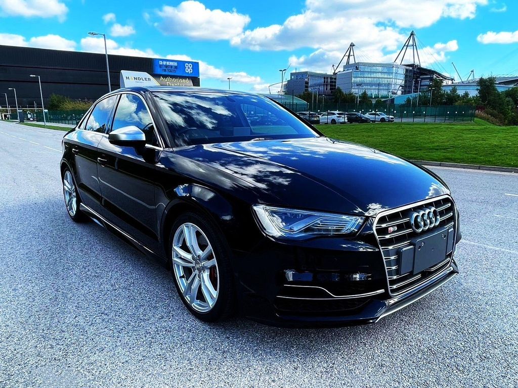 Audi S3 2.0 Tfsi Saloon S Tronic Quattro Euro 6 MX15UCW Black #4