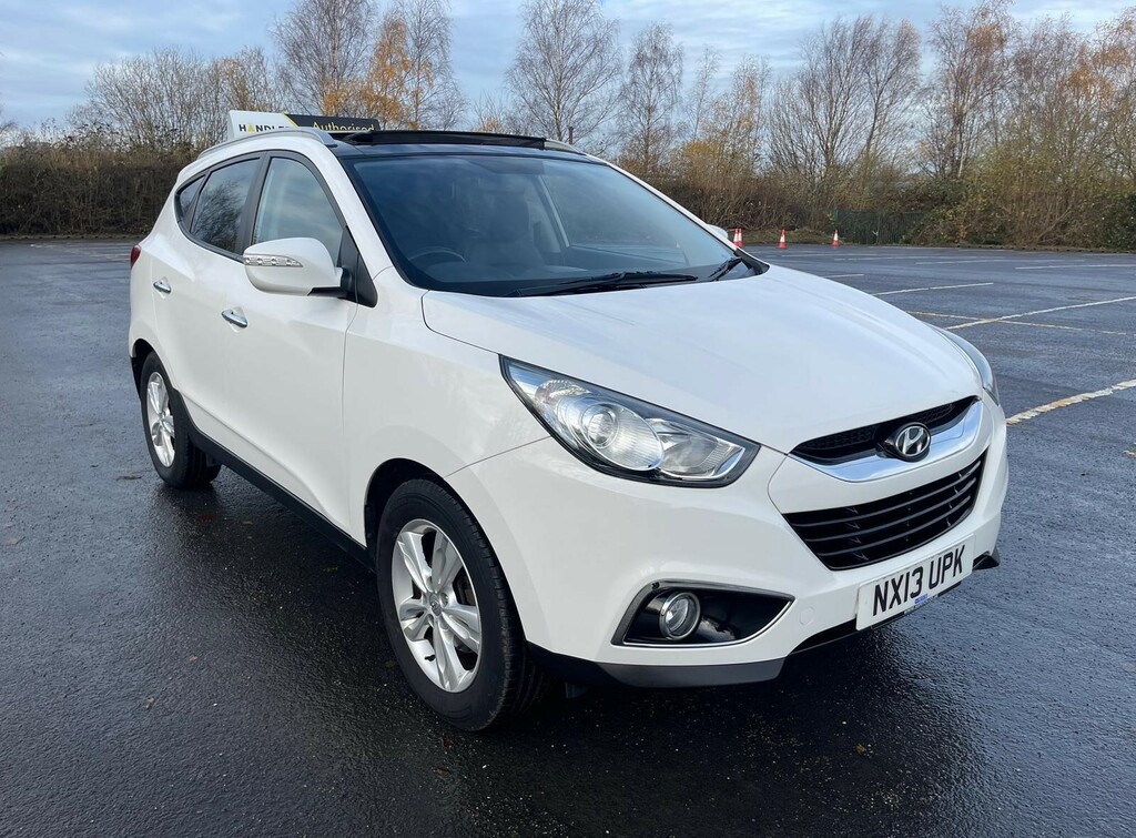 Hyundai Ix35 1.7 Crdi Premium Euro 5 Ss NX13UPK White #4