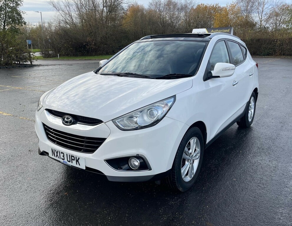 Hyundai Ix35 1.7 Crdi Premium Euro 5 Ss NX13UPK White #6