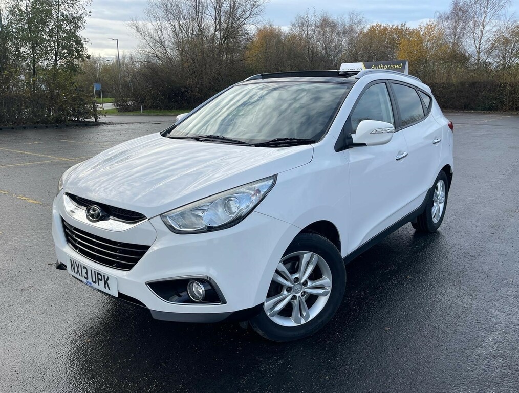Hyundai Ix35 1.7 Crdi Premium Euro 5 Ss NX13UPK White #2
