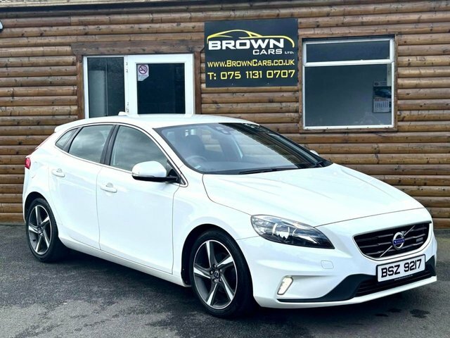 Volvo V40 1.6 D2 R-design Nav White