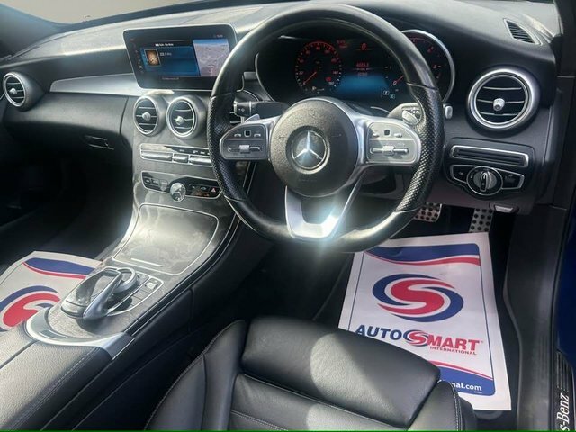 Mercedes-Benz C Class 2.0 C220d Amg Line LG69KSX Blue #6