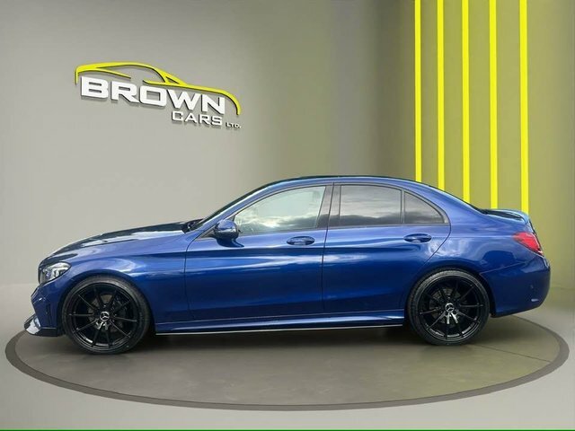 Mercedes-Benz C Class 2.0 C220d Amg Line LG69KSX Blue #5