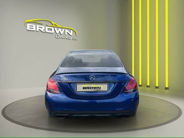 Mercedes-Benz C Class 2.0 C220d Amg Line LG69KSX Blue #3
