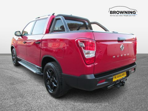 SsangYong Musso Saracen CU24SZZ Red #5