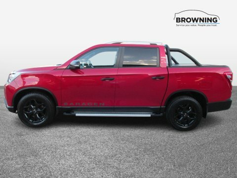 SsangYong Musso Saracen CU24SZZ Red #4