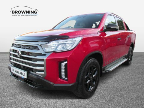 SsangYong Musso Saracen CU24SZZ Red #3