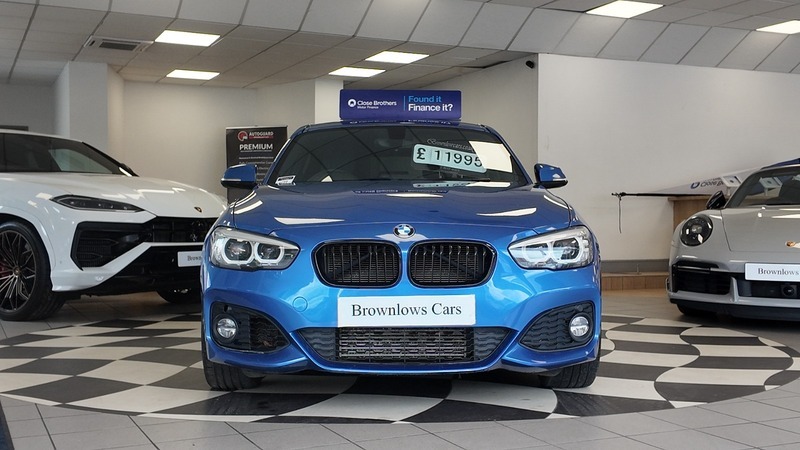 BMW 1 Series 118I M Sport Shadow YO68OGA Blue #2