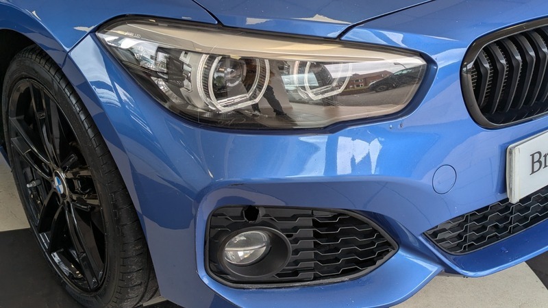 BMW 1 Series 118I M Sport Shadow YO68OGA Blue #5
