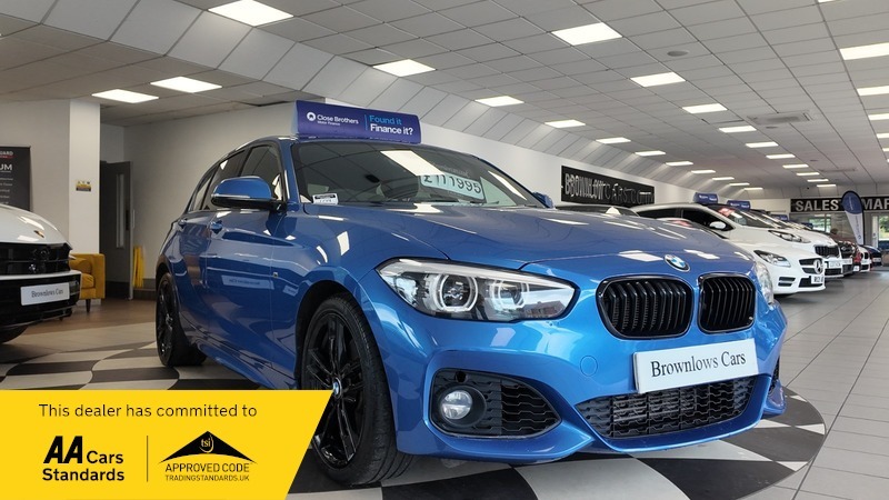 BMW 1 Series 118I M Sport Shadow Blue