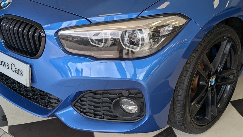 BMW 1 Series 118I M Sport Shadow YO68OGA Blue #6
