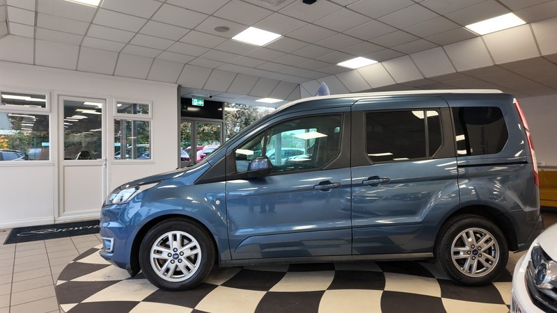 Ford Tourneo Connect Titanium Tdci 5 MJ20UFM Blue #4