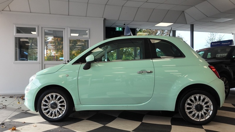 Fiat 500 Lounge 59000 FV17FFD Green #4