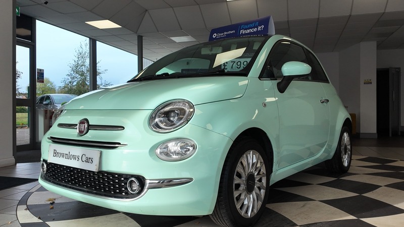 Fiat 500 Lounge 59000 FV17FFD Green #3