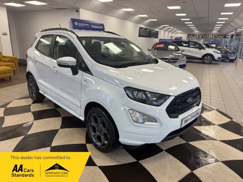 Ford Ecosport St-line 31000 Miles Sat White