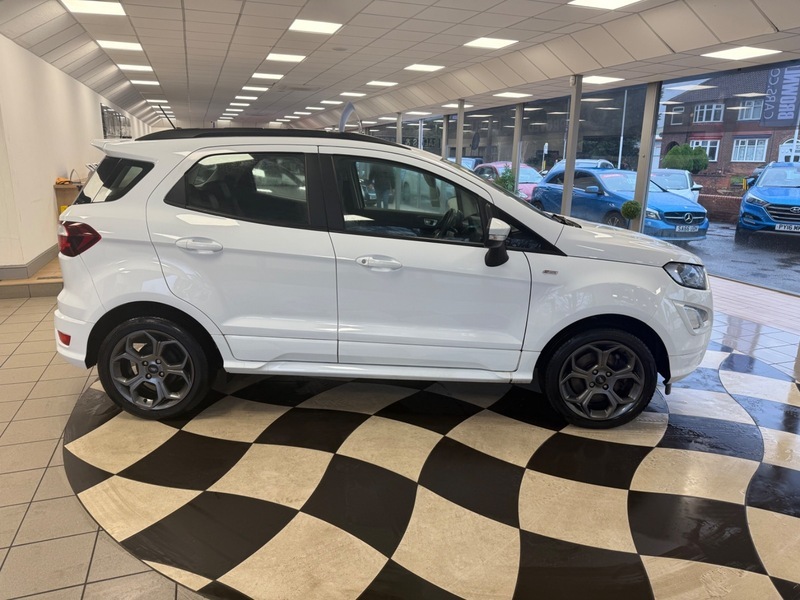 Ford Ecosport St-line 31000 Miles Sat SL72VHD White #4