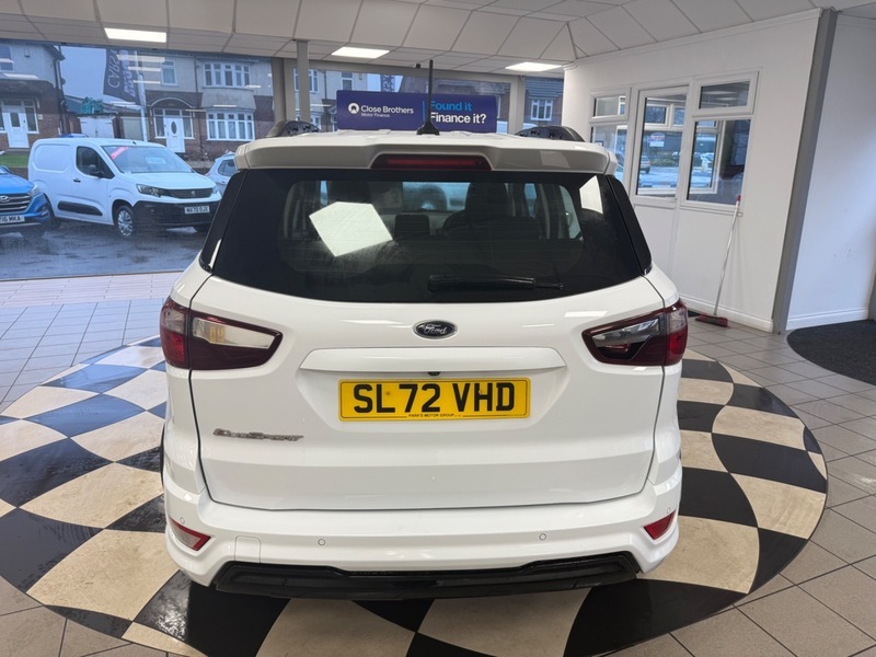 Ford Ecosport St-line 31000 Miles Sat SL72VHD White #5