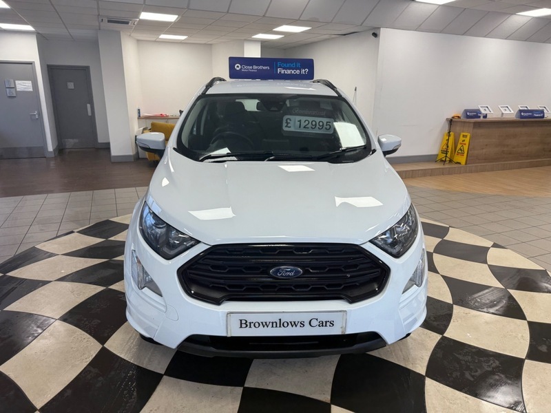 Ford Ecosport St-line 31000 Miles Sat SL72VHD White #2