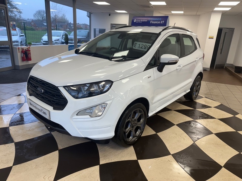 Ford Ecosport St-line 31000 Miles Sat SL72VHD White #3