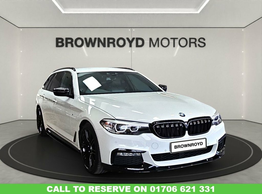 BMW 5 Series 3L M Sport White