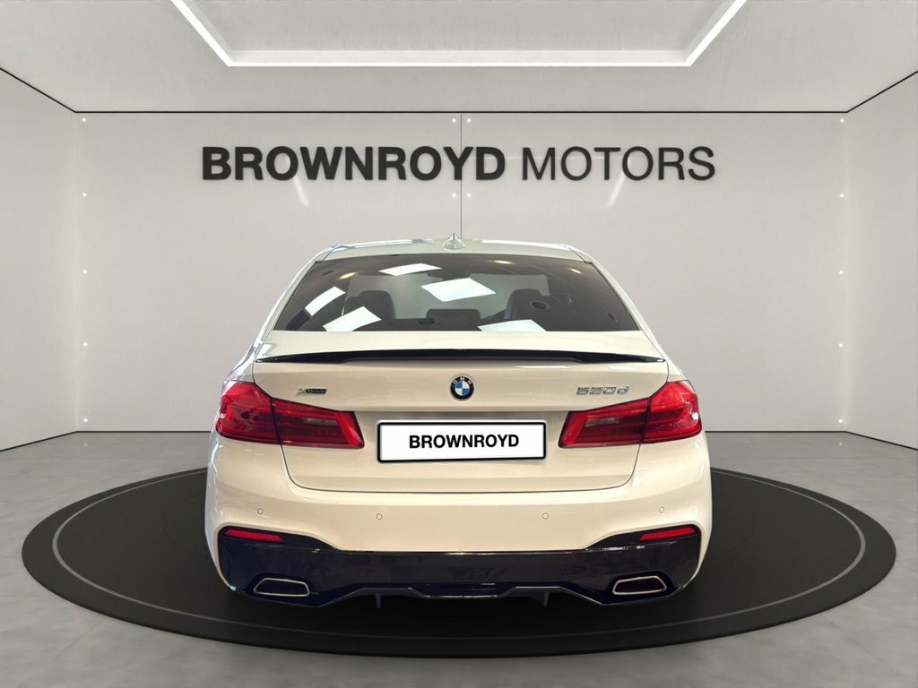 BMW 5 Series 2L M Sport YA69LMJ White #6