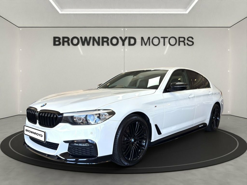 BMW 5 Series 2L M Sport YA69LMJ White #2