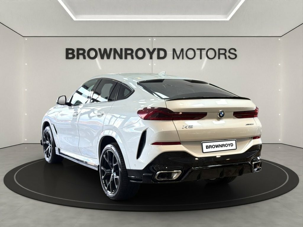 BMW X6 3L M Sport SM21UZF White #6