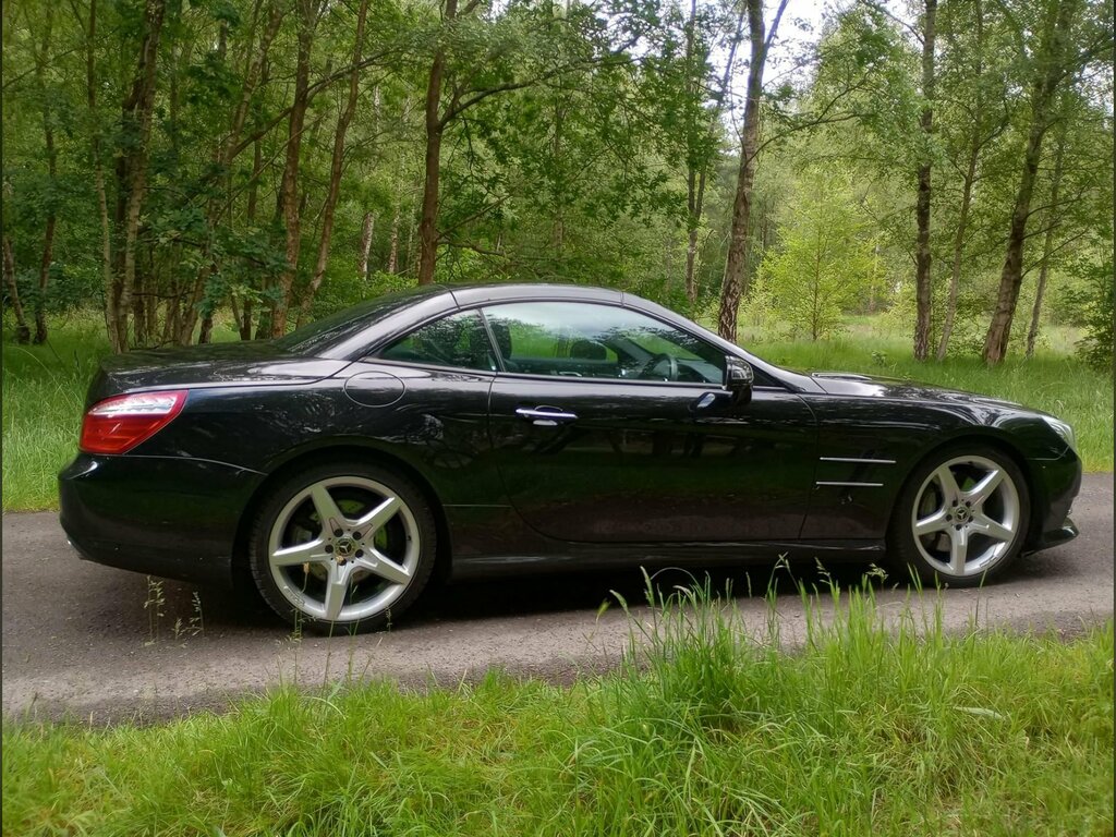Mercedes-Benz SL Class 4.7 Sl500 V8 Blueefficiency G-tronic Euro 5 Ss Black #6