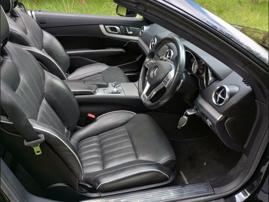 Mercedes-Benz SL Class 4.7 Sl500 V8 Blueefficiency G-tronic Euro 5 Ss Black #3