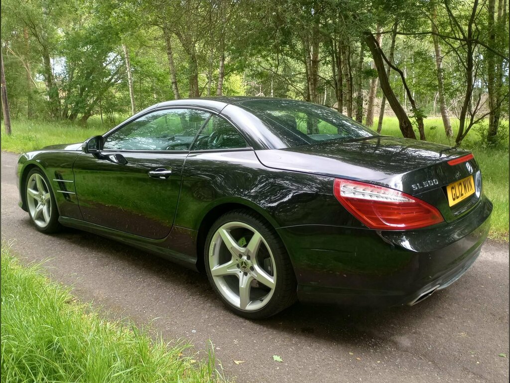 Mercedes-Benz SL Class 4.7 Sl500 V8 Blueefficiency G-tronic Euro 5 Ss Black #5